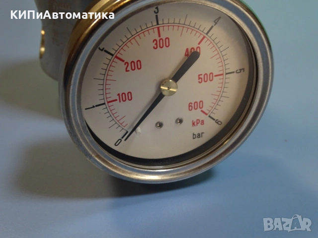 регулатор на налягане Insert R3121B CO2 Pressure Regulator 0-6Bar PS30Bar, снимка 3 - Резервни части за машини - 54193388