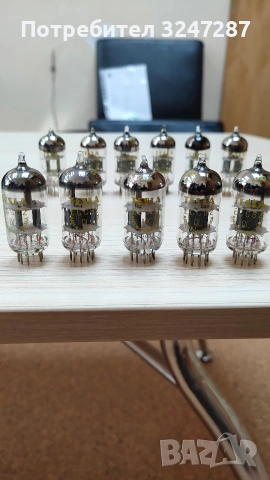 Радиолампи Tesla ECC82 , снимка 3 - Ресийвъри, усилватели, смесителни пултове - 54124372