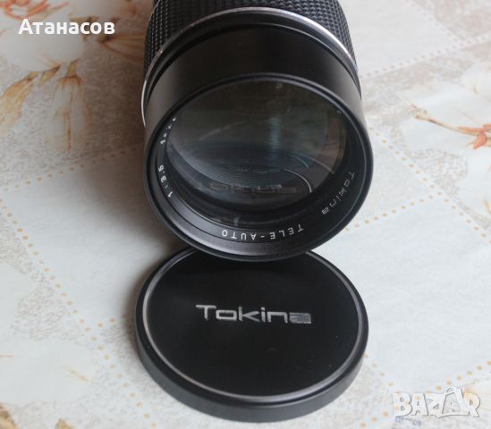 Обектив Tokina 200mm 1:3.5 за Canon FD, снимка 4 - Обективи и филтри - 45775869