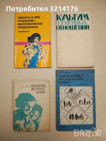 Перспективы исследования семьи – В. В. Елизаров, снимка 1 - Специализирана литература - 48335932