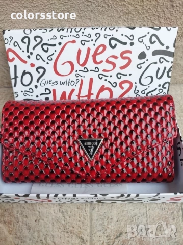 Дамски червен портфейл Guess/SG53p, снимка 2 - Портфейли, портмонета - 51739854