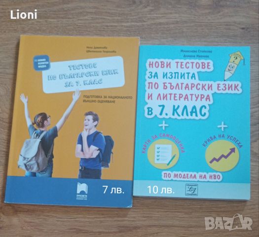 Учебни помагала за 7 клас , снимка 4 - Учебници, учебни тетрадки - 46317677