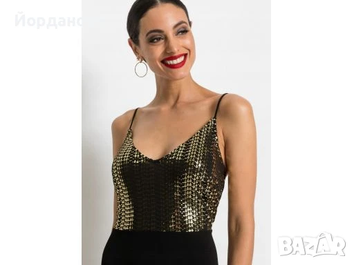 Рокля с пайети