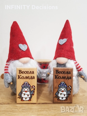 Коледни Магнитчета, снимка 5 - Декорация за дома - 52579143