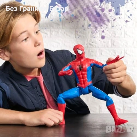 Нова играчка Marvel Spider-Man 12 inch 30см Фигурка Супергерой Пози 4+, снимка 3 - Други - 53390614