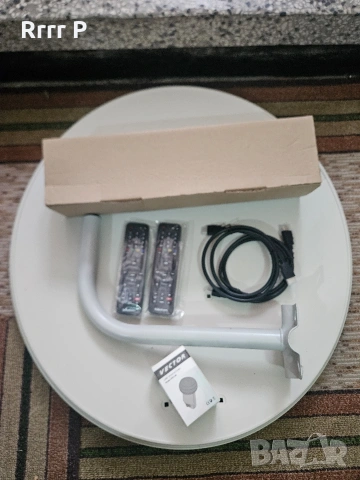 *ПРОМО* Сет/комплект сателитна антена/конвертор/стойка/дистанционно