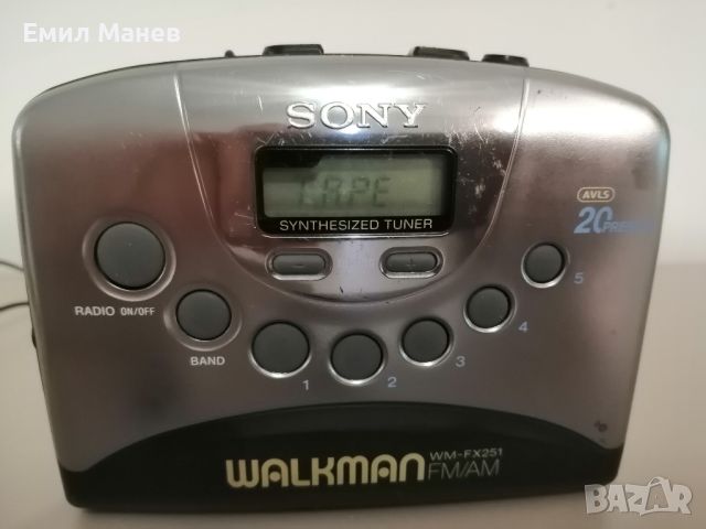 Sony WM FX251, снимка 3 - Декове - 45607774