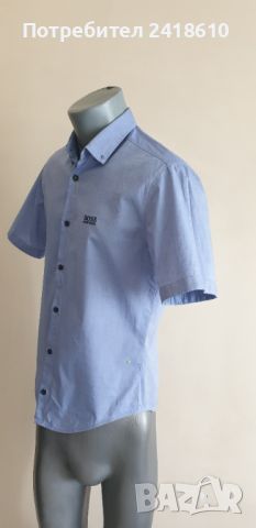 Hugo Boss Regular Fit Stretch Cotton  Mens Size S НОВО! ОРИГИНАЛНА Мъжка Риза!, снимка 10 - Ризи - 46102740