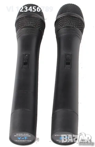 Два безжични микрофона RLAKY WR-306, снимка 3 - Микрофони - 53821633