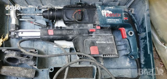 bosch gbh 2 28 с прахоуловител и куфар, снимка 2 - Други инструменти - 46531258