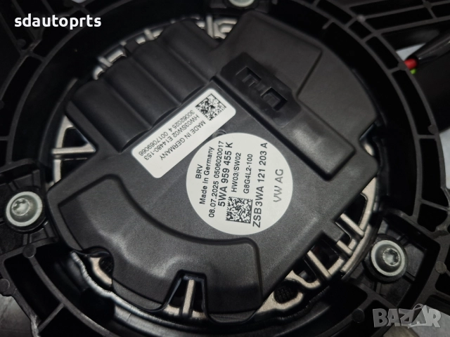 3WA121203A Нов Вентилатор охлаждане VW PAssat B9 Tiguan Golf, снимка 3 - Части - 52249314