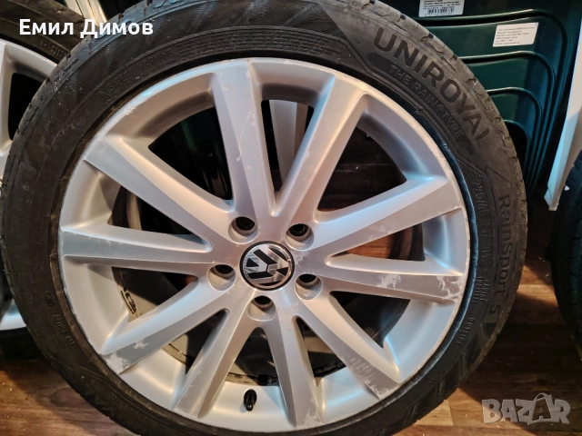 Продавам 5 Гуми Uniroyal с джанти към тях, снимка 9 - Гуми и джанти - 52594246