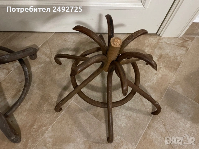 Закачалка виенска ретро, снимка 2 - Закачалки - 48849082