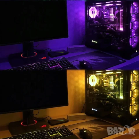 Светодиодна лента за компютър / 1.5 метра, снимка 9 - Други - 50503794