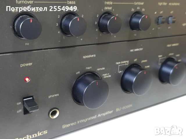Technics SU-8099K stereo integrated amplifier, снимка 6 - Ресийвъри, усилватели, смесителни пултове - 51052437