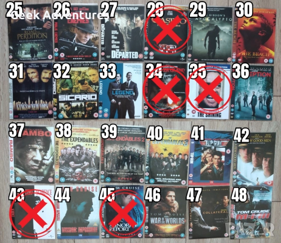 Екшън Филми DVD's - Оригинални Дискове на Английски Език - 5 лв/бр , снимка 3 - Екшън - 47015417