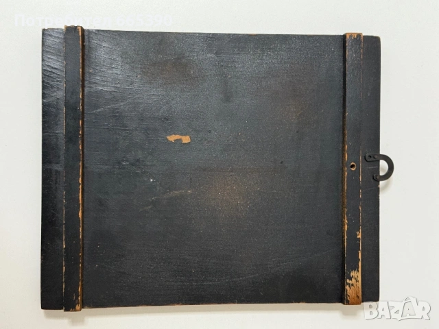 Стара православна икона – Христос Пантократор, снимка 7 - Други ценни предмети - 53393188