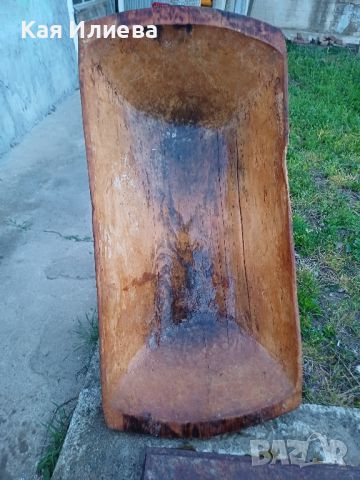 Автентично ръчно изработено дървено корито., снимка 5 - Антикварни и старинни предмети - 45209182