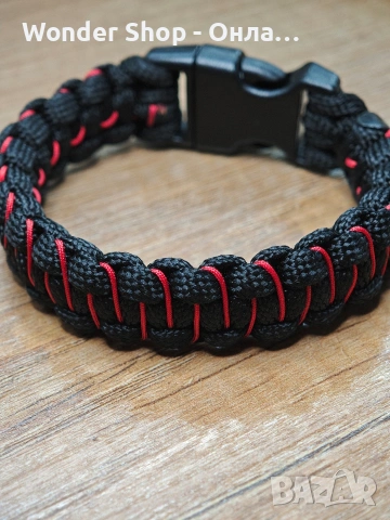 Изработка на Paracord гривни и ключодържатели във всякакви форми, снимка 5 - Гривни - 54001280
