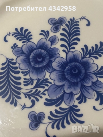 Seltmann Weiden. 1954 г. Порцеланова чиния., снимка 3 - Антикварни и старинни предмети - 52382518