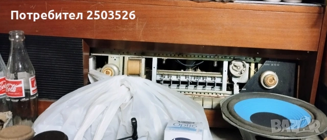 Старо радио, снимка 4 - Антикварни и старинни предмети - 53870593