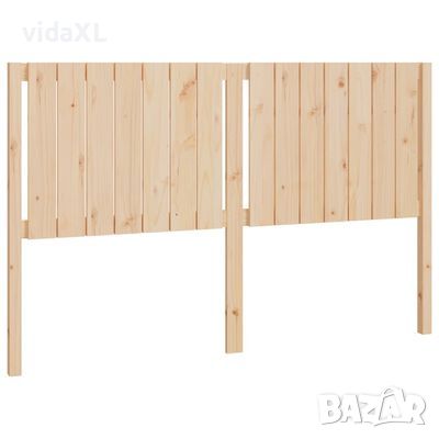 vidaXL Горна табла за легло, 165,5x4x100 см, бор масив(SKU:818050