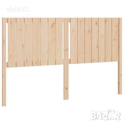 vidaXL Горна табла за легло, 165,5x4x100 см, бор масив(SKU:818050, снимка 1 - Спални и легла - 45797916