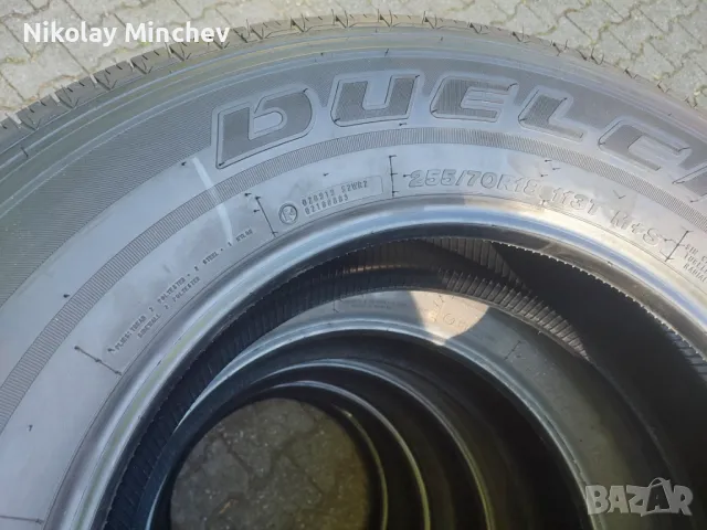 5бр.Bridgestone 255 70 18 113T M+S, снимка 2 - Гуми и джанти - 50342680