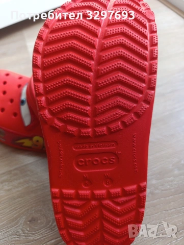 Чехли Crocs Disney McQueen, снимка 3 - Детски сандали и чехли - 53517841