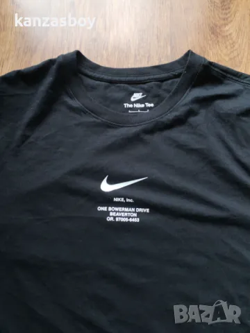 NIKE NSW TEE BIG SWOOSH - страхотна мъжка тениска КАТО НОВА Л, снимка 5 - Тениски - 50026035