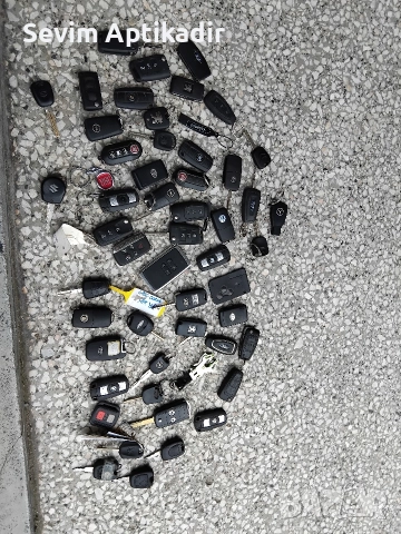 Ключове за различни модели автомобили 