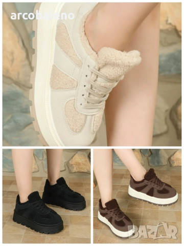 Дамски ниски маратонки, 3цвята 