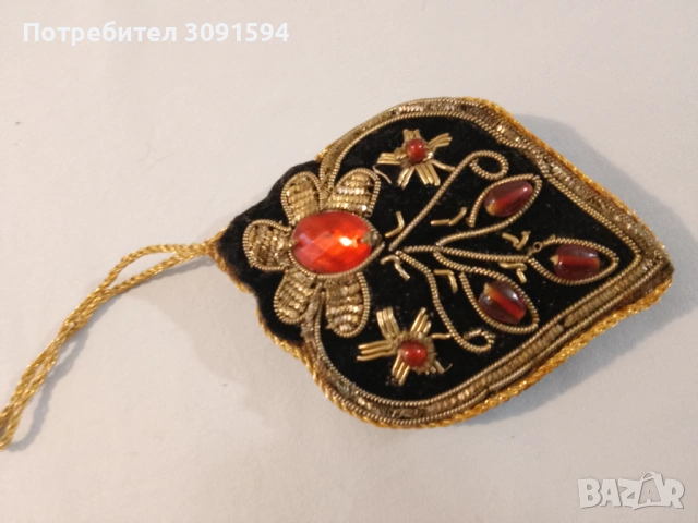 винтидж сърце, украса за елха, снимка 6 - Декорация за дома - 53019231