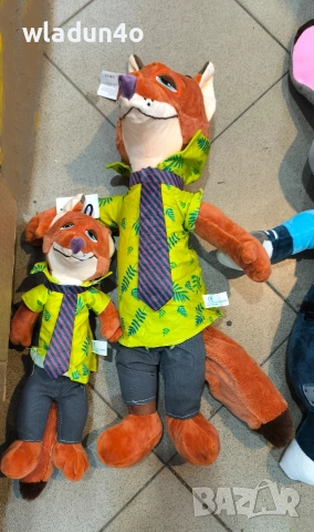 Героите от Зоотрополис-заекаДжуди Хопс лисица Ник Уайлд-10.50е-18е, снимка 5 - Плюшени играчки - 49650793