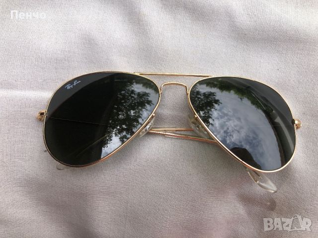 сл. очила "Ray-Ban" AVIATOR - MADE IN ITALY - ОРИГИНАЛ, снимка 3 - Слънчеви и диоптрични очила - 45776630