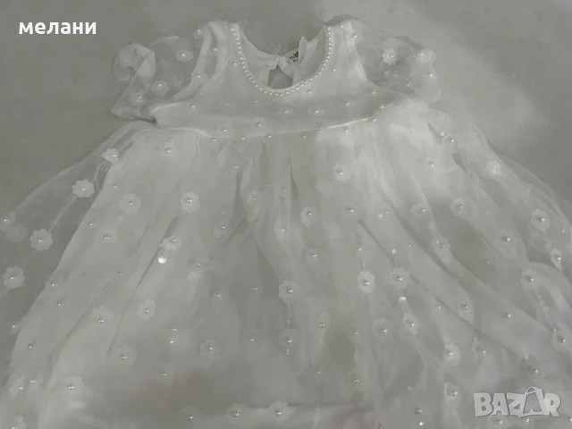 уникална бебешка рокля, снимка 5 - Бебешки рокли - 51398790