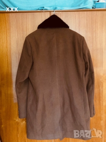 Мъжки палто с яка, снимка 6 - Палта - 52516853
