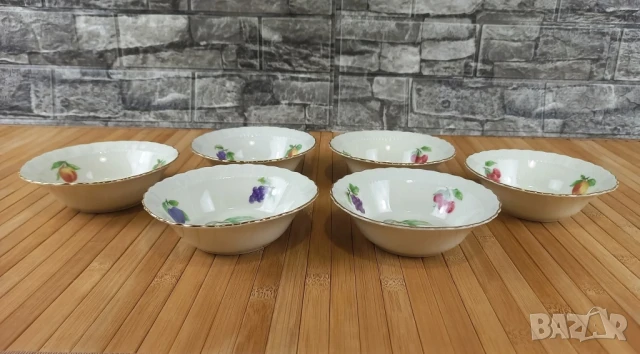 Порцеланови купички с плодове Schwarzenhammer, снимка 7 - Други - 51358078