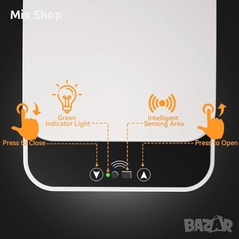 Нов Сензорен капак за кофа за боклук , снимка 5 - Други стоки за дома - 53995388