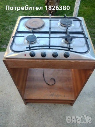 Газов плот с шкаф