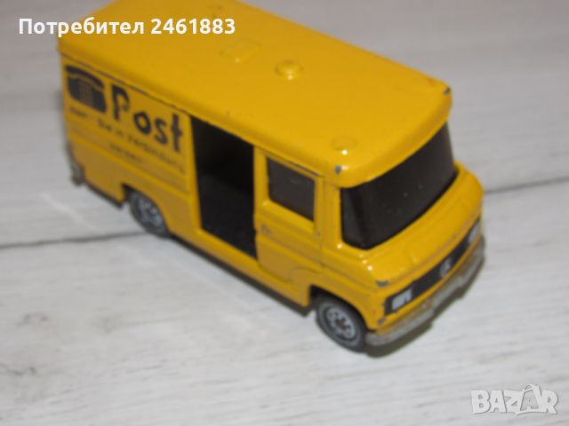 1/55 Siku Germany Mercedes L 406 D Deutsche Post , снимка 1 - Колекции - 46085219