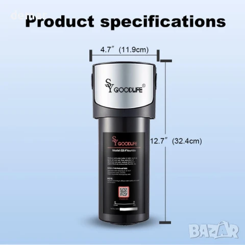 SY GOODLIFE Q5-F Филтърна система за вода под мивка с директно свързване, снимка 7 - Други стоки за дома - 50951075