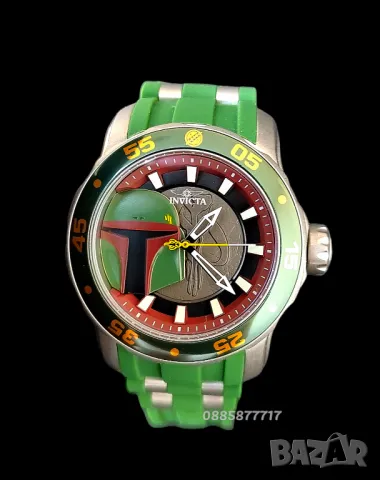 часовник INVICTA Star Wars Boba 50 mm, Инвикта нов , снимка 6 - Мъжки - 47160782