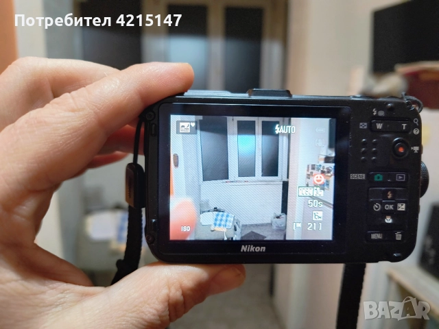 Nikon Coolpix AW100-Дигитална камера (Фотоапарат) 16MP Водоустойчив, удароустойчив, снимка 10 - Камери - 52850284