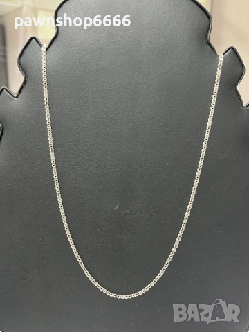 Сребърен синджир - проба 925, снимка 2 - Колиета, медальони, синджири - 53441688