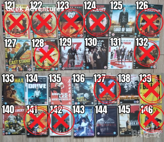 Екшън Филми DVD's - Оригинални Дискове на Английски Език - 5 лв/бр , снимка 7 - Екшън - 47015417