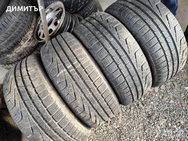 4бр.зимни гуми PIRELLI 225/50/17 Run Flat, снимка 1 - Гуми и джанти - 49289825