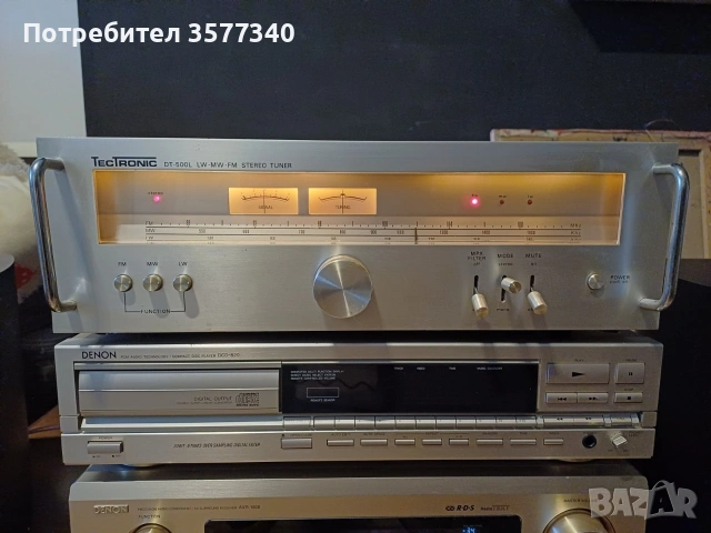 tuner Tectronic , снимка 3 - Ресийвъри, усилватели, смесителни пултове - 53061015