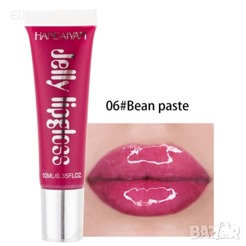 Овлажняващ цветен гланц за устни Jelly Gloss Lip HANDAIYAN, снимка 5 - Други - 52830806