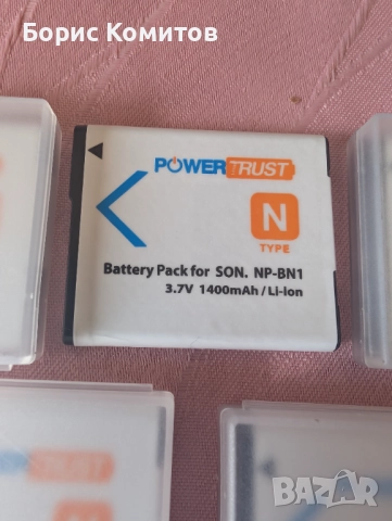 Батерия NP-BN1 NP BN1 1400mAh, снимка 2 - Батерии, зарядни - 52009104
